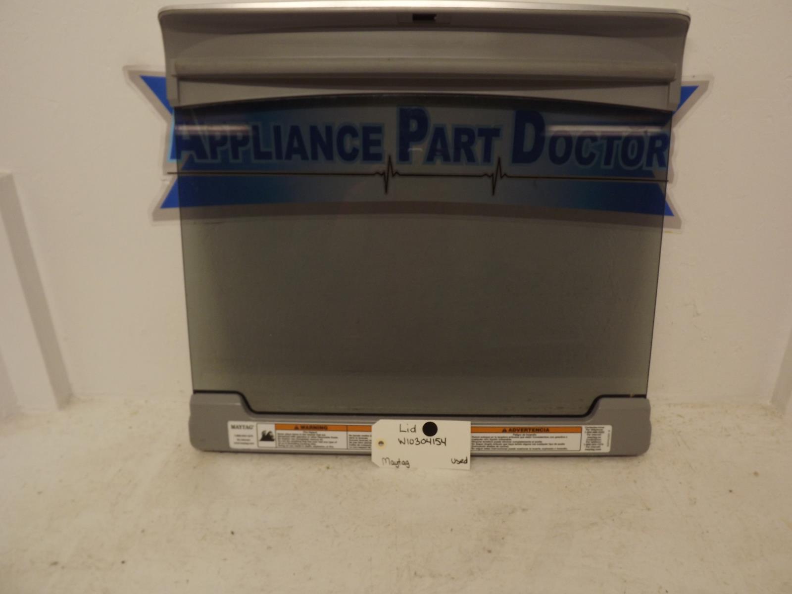Maytag Washer W10304154 Lid Used Maytag Washer W10304154 Lid Used